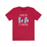VIBRATING CAT MEN/UNISEX T-SHIRT
