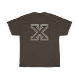 X - DESCONOCIDO - Camiseta unisex de algodón pesado 