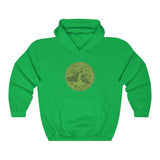 TREE OF LIFE - EARTH GREENS - Unisex Heavy Blend™ Hooded Sweatshirt