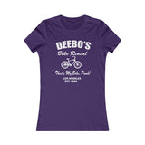 DEEBO'S BIKE RENTALS WOMEN'S T-SHIRT