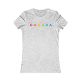 CAMISETA MUJER ORGULLO DE CANADÁ