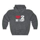 LOVE 2 HOOP - Unisex Heavy Blend™ Hooded Sweatshirt