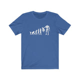 EVOLUTION OF TERMINATION MEN/UNISEX T-SHIRT