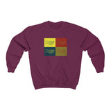 PEACE OUT - Unisex Heavy Blend™ Crewneck Sweatshirt