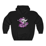 MIC DROP - PURPLE - Unisex Heavy Blend™ Hooded Sweatshirt