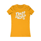 CAMISETA MUJER PERROS PORQUE LA GENTE CHUPA