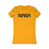 NASA BLACK WOMEN'S T-SHIRT