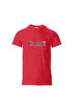 CANADA WORDMARK - Camiseta juvenil de algodón pesado