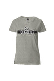 DJ KEMIXX - Camiseta de algodón para mujer