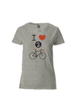 I LOVE 2 RIDE - T-shirt pour dames