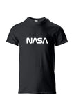 NASA - GUSANO - WT- Camiseta de algodón pesado