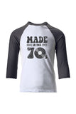 MADE IN THE 70'S -  Unisex Sleeve Baseball