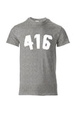 416 - Camiseta de algodón pesado