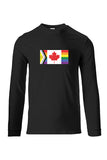 FIERTÉ CANADIENNE - NOUVEAU - T-shirt lourd à manches longues