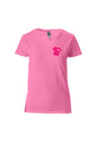 CHEMISE ROSE - T-shirt pour femme en coton épais