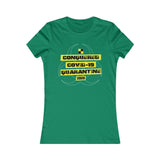 CONQUERED COVID-19 QUARANTINE & CHILL WOMEN'S T-SHIRT
