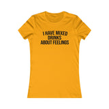 MIXED FEELINGS WOMEN'S T-SHIRT