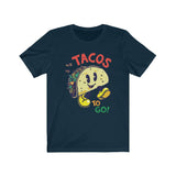 TACOS TO GO MEN/UNISEX T-SHIRT