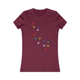FLYING PAPER CRANES WOMEN'S T-SHIRT