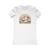 CAMISETA MUJER SALVAJE ES MARAVILLOSO