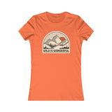 CAMISETA MUJER SALVAJE ES MARAVILLOSO