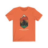 WELCOME TO THE NORTH MEN/UNISEX T-SHIRT