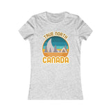 CAMISETA MUJER VERDADERO NORTE DE CANADÁ