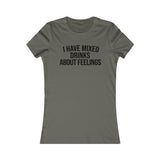 MIXED FEELINGS WOMEN'S T-SHIRT