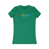 CAMISETA MUJER ORGULLO DE CANADÁ