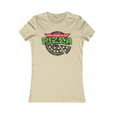 RESTEZ À LA MAISON ET MANGER DE LA PIZZA T-SHIRT FEMME