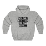MIND YOUR OWN BUSINESS -  Unisex Heavy Blend™ Hooded Sweatshirt
