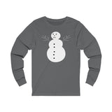 ANGRY SNOWMAN - Unisex Jersey Long Sleeve Tee