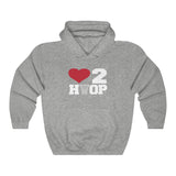 LOVE 2 HOOP - Unisex Heavy Blend™ Hooded Sweatshirt