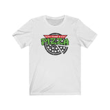 STAY HOME & EAT PIZZA MEN/UNISEX T-SHIRT