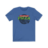 STAY HOME & EAT PIZZA MEN/UNISEX T-SHIRT