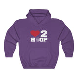 LOVE 2 HOOP - Sudadera con capucha unisex Heavy Blend™ 