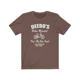 DEEBO'S BIKE RENTALS MEN/UNISEX T-SHIRT