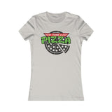RESTEZ À LA MAISON ET MANGER DE LA PIZZA T-SHIRT FEMME