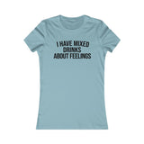 MIXED FEELINGS WOMEN'S T-SHIRT