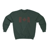 OH CANADA - SCRIBBLE - Sweat-shirt unisexe Heavy Blend™ Crewneck 