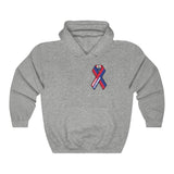 HAITI STRONG - RIBBON -  Unisex Heavy Blend™ Hooded Sweatshirt