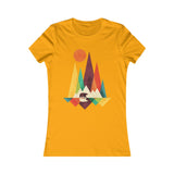 CAMISETA MUJER OSO MONTAÑA