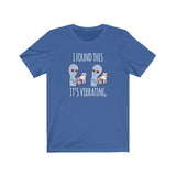 VIBRATING CAT MEN/UNISEX T-SHIRT