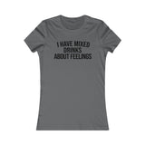 MIXED FEELINGS WOMEN'S T-SHIRT