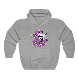 MIC DROP - PURPLE - Unisex Heavy Blend™ Hooded Sweatshirt