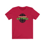 TURTLEY AWESOME FATHER MEN/UNISEX T-SHIRT