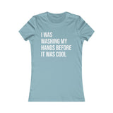T-SHIRT FEMME LAVAGE DES MAINS