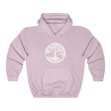 TREE OF LIFE - WHITE - Unisex Heavy Blend™ Hooded Sweatshirt