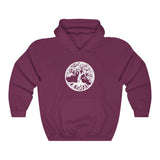 TREE OF LIFE - WHITE - Unisex Heavy Blend™ Hooded Sweatshirt
