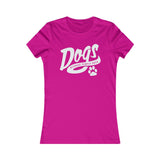 DOGS BECAUSE PEOPLE SUCK WOMEN'S T-SHIRT